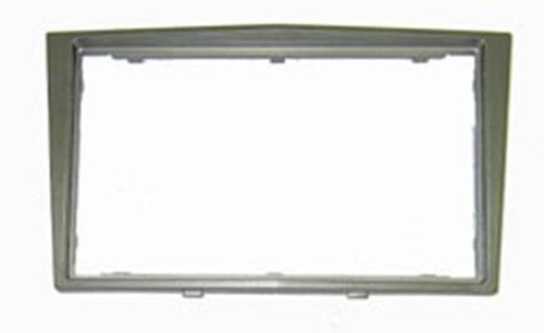 Autoleads DFP-19-00/ SM Adaptateur de façade d'autoradio Double DIN pour Vauxhall Opel Astra (04>) Zafira (05>) Argent métallisé