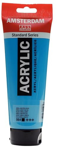 Amsterdam Acrylfarbe 250ml, Brillantblau [Spielzeug]
