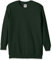 Fruit of the Loom Unisex Kids Set-In Classic Set-In Long Sleeve Sweater, Green (Bottle Green), 3/4 years