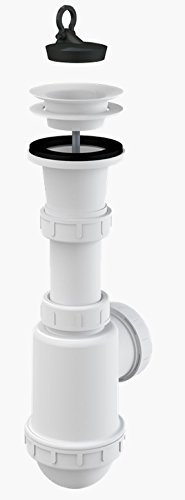 Grille de siphon bouteilles Évier plastique DN 70 universel DN40/50 Bonde vidage évier Évier