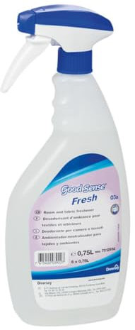 Diversey 7512911 Good Sense Fresh Raum- und Textilerfrischer, angenehmer Textilspray, frischer Duft, 0,75 L