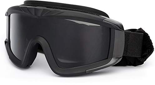 SPOSUNE Outdoor Sport Militär Airsoft Taktische Airsoft-Brille mit 3 austauschbaren Gläsern Schlagfestigkeit Jagdbrille, UV400-Schutz Schießbrille für Männer Frauen Motorradfahren Wargame Paintball