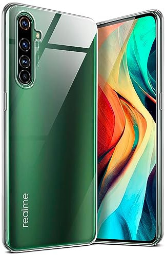 moex Aero Case, Compatible with Realme X50 Pro, Case Made of Silicone, Completely Transparent, Clear Mobile Phone Protective Case, Ultra Thin, Transparent Monochrome, Crystal-Clear