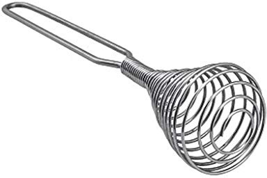 GUMEI Practical Kitchen Push Spiral Manual Egg Beater Tool Portable Whisk for Milk Drink Coffee Shake Frother Mixer Foamer Cooking Home Baking Gadgets