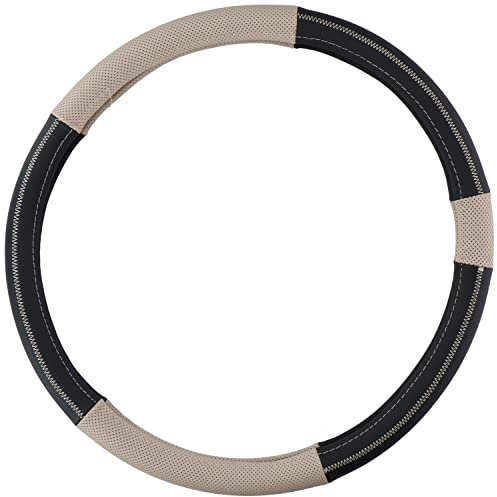 All Ride Lenkradhülle für LKW Beige-Schwarz