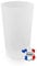 Econline - LOT DE 100 GOBELETS RÉUTILISABLES 30CL - PLASTIQUE POLYPROPYLÈNE RIGIDE - COULEUR GIVRÉE