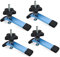 POWERTEC 71168-P2V Morsetto di fissaggio T-Track, 14,5 cm di lunghezza x 3,8 cm di larghezza, confezione da 4 morsetti a T per la lavorazione del legno