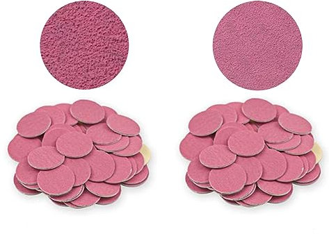 100 Stück Feet Grinder Schleifpapier, Ersatz-Schleifpapier 25mm, Schleifscheibe Pediküre-Werkzeug, Fußschleifer Schleifpapier Fußpflege Schleifpapier für Rissige Fersen Harte,Tote Haut