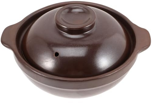 MILISTEN Cazuela De Cerámica Tapa De Ventilación Utensilio De Cocina Resistente