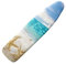 KUIFORTI Beach Starfish Ironing Boards Full Size with Pad and Cover Women Men Fashion Ironing Board Protective Cover Extra Wide Fabric Ironing Board Table Top Replacement Iron Table Dust Cover
