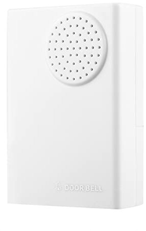 Yctze 12V Wired Doorbell Chime for Office Home Security, Indoor Melody Door Bell w/Shallow Mount, Loud Access Control System