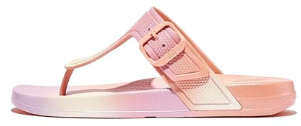 Fitflop Zehentrenner iQUSHION IRIDESCENT ADJ BUCKLE urban, Größe:38 EU