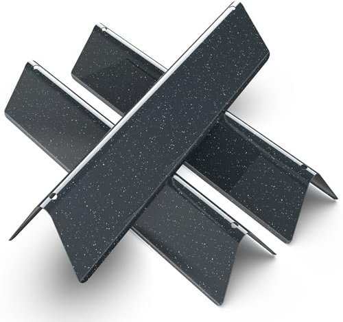 38.9cm 7635 Flavorizer Bars per Weber Serie Spirit 200 (con manopole Anteriori), Piastra Smaltata in Porcellana per Spirit I E210/220 & II E210/S210