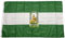 Stormflag Bandera de Andalucía Andalucía 60x90cm Bandera Andalucia 2x3ft poliéster 90g, 2 ojales de metal costura doble con ojal