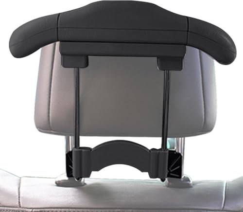 Poupangke Kleiderbügel für Auto – kleiner tragbarer Fahrzeug-Kleiderbügel, Autositz-Kleiderbügel, Teleskop-Autositz-Garderobe, Auto-Kleiderhalter für Anzüge, Hemden, Jacken