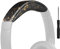 SOULWIT Replacement Headband Pad Kit for Bose QuietComfort 25(QC25)/SoundLink Around-Ear II(SoundLink AE2)/SoundTrue Around-Ear II(SoundTrue AE 2) Headphones, Easy DIY Installation - Black Gold