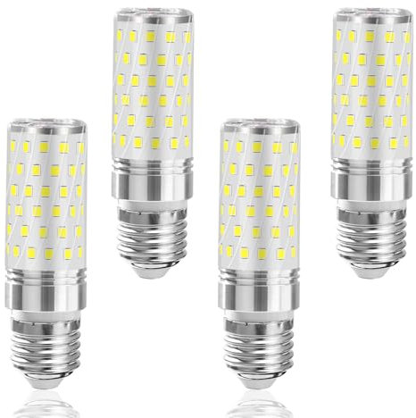 Karyoosi 4er E27 LED Lampe, E27 LED Kaltweiß, 7W LED Glühbirne E27 Ersatz 60W Halogenlampe, Kaltweiß 6000K, 700LM, AC 220-240V, Nicht Dimmbar, E27 Schraube Glühbirne