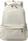 Tugeem Back to School Backpack, Ladies High School Backpack for Girls Teens & Teenagers, College Rucksack Laptop Junior (white)