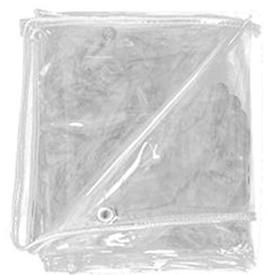 LXLDY Telone Trasparente Resistenza allo Strappo Telo Copertura Antivento per Piante da Balcone 0,3 Mm Telone in PVC Usato per Tenda, Campeggio, Magazzino, 16 Specifiche (0.5x1.5m)