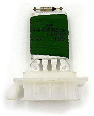 WUPEDI Auto-Gebläsemotor-Widerstandsersatz, for VW, for Passat, for Touran, for Sagitar 1KD959263 Widerstand des Heizungsgebläsemotors