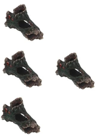 POPETPOP 4 Stück Simulierte Baumwurzeln Für Aquarien Ornamente Zum Basteln Aquarium Dekoration Fischschale Baumpfähle Höhle Für Aquarien Baumwurzel Aquarium Aquarium