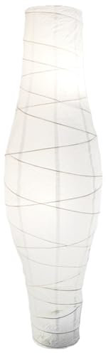 Hperu Minimalistischer Stehlampenschatten, nur Lampenschirme für Stehlampen 47 Langpapier Lampen Schatten Ersatz Reispapier Lampenlampe Abdeckung Abdeckung für Wohnzimmer Schlafzimmer