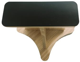 Cheer Balance Trainer, Holz Cheer Flyer Ständer, Cheer Stand für Cheerleading Flyer Balance, Cheer Flyer Stand Balance und Flexibilität Trainer für Flexibilität Kernstärke (Kreuzstruktur)