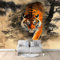 WHUOEUCO Photo Wallpaper Murals Animal Tiger Pine Tree 200x140 cm 3D Panoramic Wallpaper, Modern Non-Woven Wall Mural, for Bedroom Living Room TV Backdrop Interior Decor