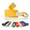 #DoYourYoga Yogagurt »Madira« / Yoga-Belt Gurt 100% Baumwolle mit stabilem Metall-Ring-Verschluss / 250 x 3,8 cm/gelb