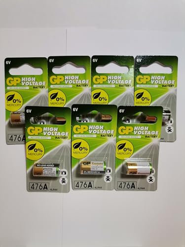 GP Alkaline Batteries 476A 4LR44 476AF-2C1 6V HIGH VOLTAGE 1PACK X 7PCS