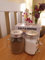 Tablecraft Mason Jar Salt & Pepper Shakers Set of 2