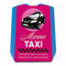 Mama Taxi Parkscheibe mit 2 Einkaufswagenchips Auto Geschenkidee für Geburtstag Muttertag Taxifahrerin Mami Auto pink Disco Parken