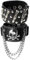 Manfnee 2 Stücke Punk Goth Armband Lederarmband Spike Rivet Metall Nieten Armbänder Wristbang