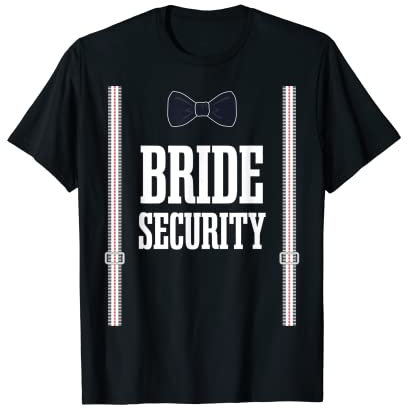Bride Security Hochzeit Entourage Page Boy Bride T-Shirt