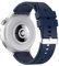 BoLuo 20mm Uhrenarmbänder für Huawei Watch GT3 Pro 43mm/ Huawei Watch GT3 42mm /Huawei Watch GT2 42mm,Silikon Ersatzband Uhrenarmband Armbänder für Coros Pace 2 /Coros Apex 42mm /Ticwatch E3 (blau)