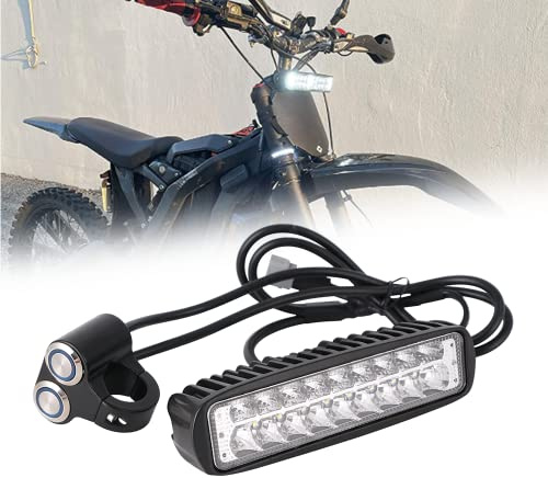 Sur Ron Front Headlight,Surron wide Front Light with Control Switch Corrosion-Resistant Headlamp for Electric Bike Light Bee/Surron/Sur-Ron/Sur Ron X/Sur Ron S/X160/X260