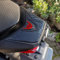 Resin Bike Adesivi Moto Compatibile con Honda Hornet 750 2023. Protezione Moto Codino da Urti e Graffi. Adesivi 3D Resinati Versione Rosso Metallizzato