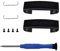 Adhiper Replacement Headband Metal Folding Hinge Clip Cover Pin Repair Parts Set is Compatible with Studio 3 Studio 3.0 Wireless Over-Ear Headphones (Black)