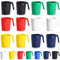 Kyraton Taza con asa 8 piezas, Tazas para espresso 450ml, tazas irrompibles para niños y adultos, taza reutilizable para agua, leche, té, café, para el hogar, camping, picnic, viaje