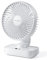 OCOOPA Ventilator Automatisch Oszillierend Leise 30db, 3600mAh Akku und USB Tischventilator mit Starkem Luftstrom, 4 Geschwindigkeiten Tragbar Klein Lüfter für Büro, Zuhause und im Freien