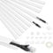 Hengrongshen Cable Duct, 15 x 9 mm, 10 Sticks, 40 cm Cable Duct, White, Self-Adhesive Hidden Cable, Cable Duct Corner White TV Cable Duct for All Power Cords at Home/Office