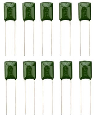 10 x Gitarrenkondensator-Kondensatoren für Gitarre, Bass, E-Gitarre, Ersatzteile, Gitarrentonkondensatoren