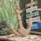 Holz Anker 32 x 46cm Meeresdeko Mediterran Tisch-Deko Maritim