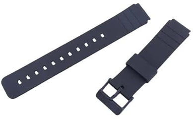 VFEBTSD Uhrenarmband aus Kunstharz for Herren, kompatibel mit Casio MQ-24 58 104 71 MW-59, Uhrenarmband aus Gummi, wasserdichte Sportarmbandschnalle for Damen