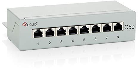 Equip Patchpanel 8X RJ45 Cat5e Desktop