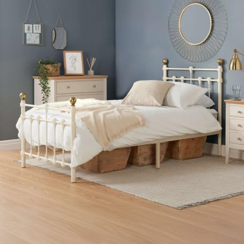 Atlas Birlea Bed - Black or Cream