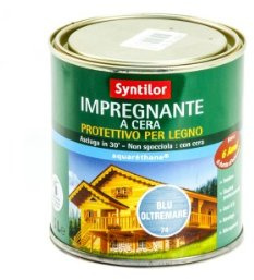IMPREGNANTE 2,5 LT SYNTILOR CERA ACQUA PROTETTIVO LEGNO PROTEZIONE 6 ANNI ROVERE SCURO