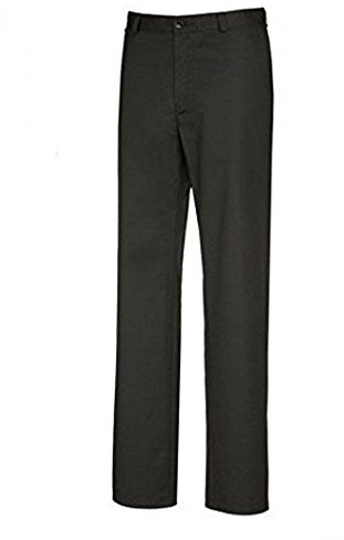 BP Gourmet 1368-686-32 Herrenhose - Mischgewebe mit Stretch - 48% Baumwolle, 48% Polyester, 4% Elastolefin - Normale Passform - Größe: 44n - Farbe: schwarz