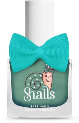 Snails 517149 Kinder Nagellack Aurora, 10,5 ml, auf Wasserbasis, abwaschbar, unbedenklich, vegan