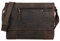 Greenburry Vintage Revival Umhängetasche Schultasche Braun 37x37x7cm Uni Bag